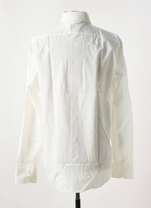Chemise manches longues blanc HUGO BOSS pour homme