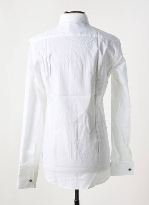 Chemise manches longues blanc HUGO BOSS pour homme
