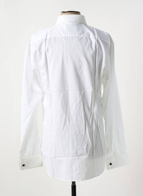 Chemise manches longues blanc HUGO BOSS pour homme