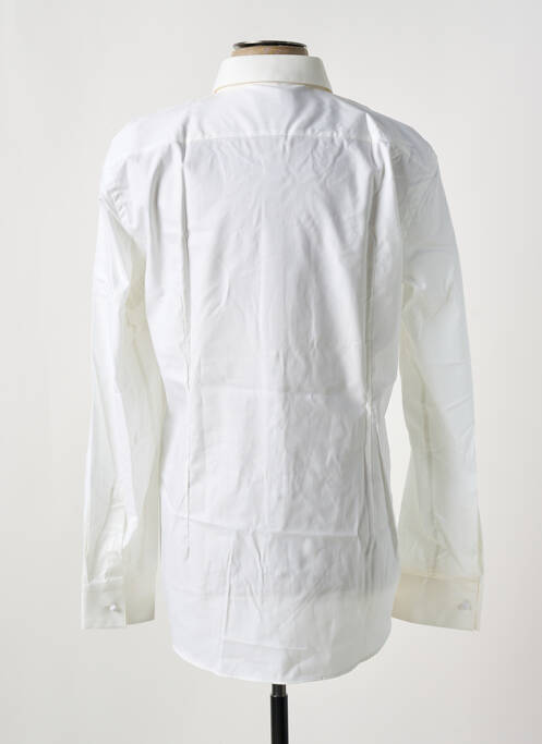 Chemise manches longues blanc HUGO BOSS pour homme