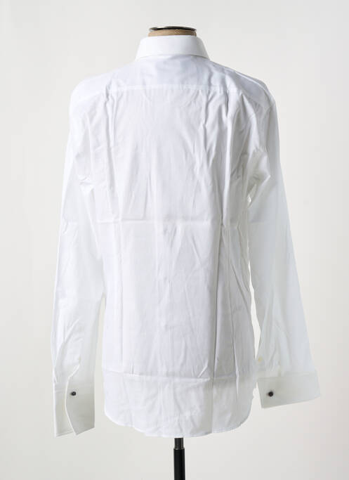 Chemise manches longues blanc HUGO BOSS pour homme