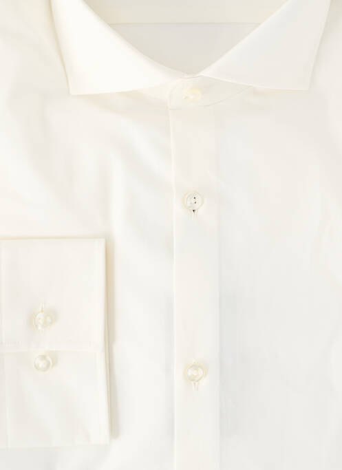 Chemise manches longues blanc HUGO BOSS pour homme