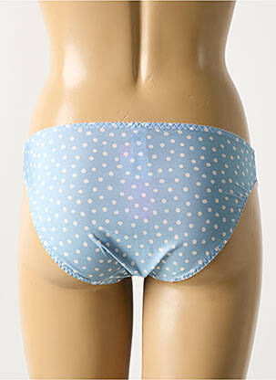Culotte tissage satiné bleu ANTIGEL femme