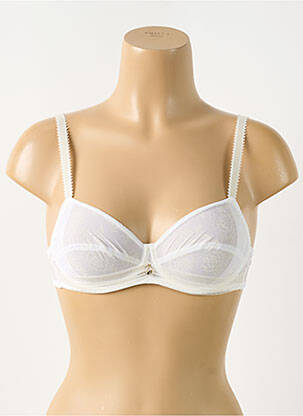 Soutien-gorge légère et transparente haut soutien-gorge emboitant beige ANTIGEL femme