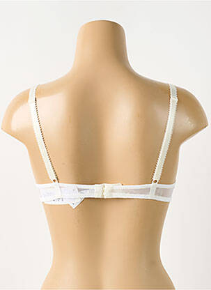 Soutien-gorge légère et transparente haut soutien-gorge emboitant beige ANTIGEL femme