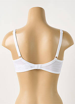 Soutien-gorge légère et transparente haut soutien-gorge emboitant blanc ANTIGEL femme