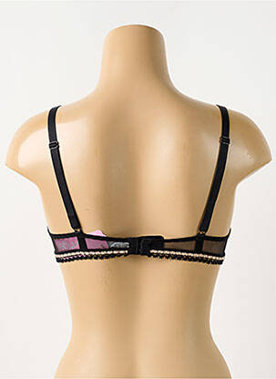 Soutien-gorge légère et transparente haut soutien-gorge emboitant noir ANTIGEL femme