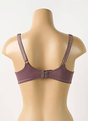 Soutien-gorge bretelle multi position haut soutien-gorge emboitant marron EMPREINTE femme