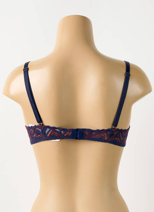 Soutien-gorge bretelle multi position haut soutien-gorge emboitant bleu ANTIGEL femme