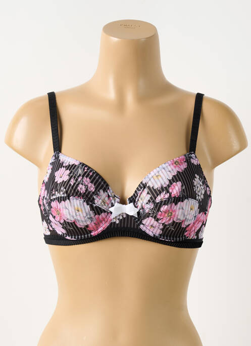 Soutien-gorge noir ANTIGEL pour femme