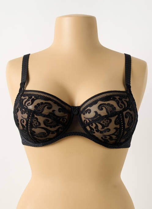 Soutien-gorge noir EMPREINTE pour femme