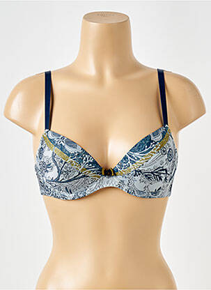 Soutien-gorge haut soutien-gorge moulé haut soutien-gorge moulé bleu ANTIGEL femme