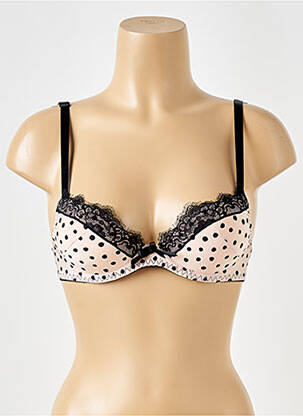 Soutien-gorge bretelle multi position haut soutien-gorge push-up beige ANTIGEL femme