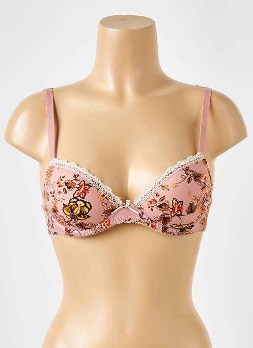 Soutien-gorge haut soutien-gorge moulé haut soutien-gorge moulé rose ANTIGEL femme