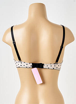 Soutien-gorge effet matière satinée rose ANTIGEL femme
