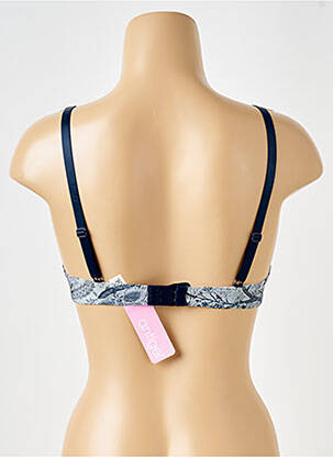 Soutien-gorge avec armature bleu ANTIGEL femme