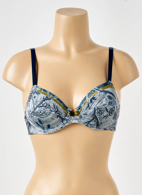 Soutien-gorge bleu ANTIGEL pour femme