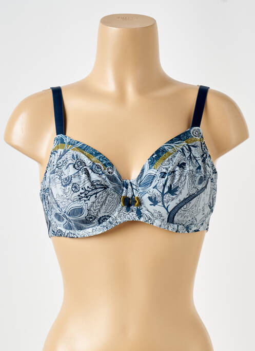 Soutien-gorge bleu ANTIGEL pour femme
