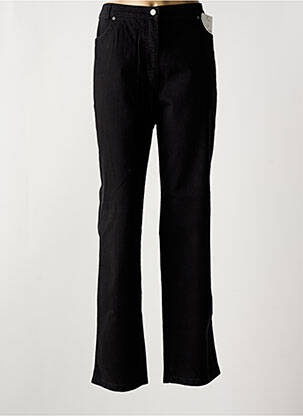 Pantalon flare stretch taille normale noir ADELINA BY SCHEITER femme