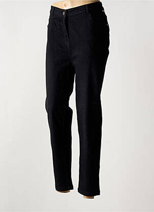 Jeans coupe slim stretch taille normale noir AGATHE & LOUISE femme