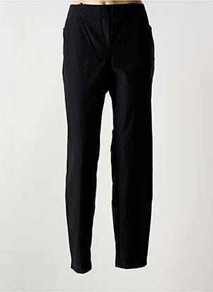 Pantalon slim taille élastique taille normale noir ADELINA BY SCHEITER femme