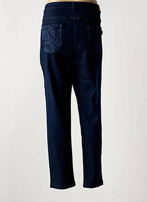 Jeans coupe slim tissage brut taille normale bleu AGATHE & LOUISE femme