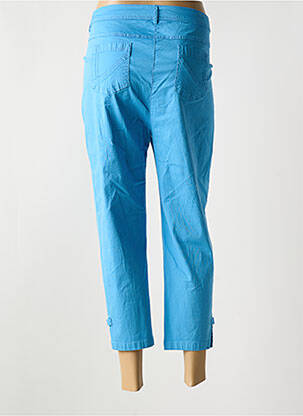 Pantacourt stretch taille normale bleu clair AGATHE & LOUISE femme