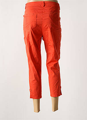 Pantacourt stretch taille normale rouge AGATHE & LOUISE femme