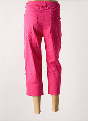 Pantacourt stretch taille normale rose AGATHE & LOUISE femme