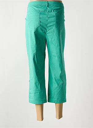 Pantacourt stretch taille normale vert clair AGATHE & LOUISE femme