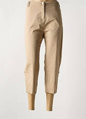 Pantacourt beige AGATHE & LOUISE pour femme seconde vue