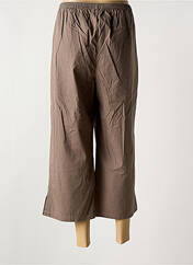 Pantacourt marron AGATHE & LOUISE pour femme seconde vue