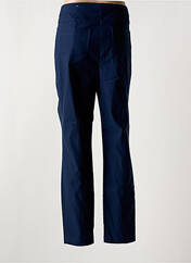 Pantalon droit bleu ADELINA BY SCHEITER pour femme seconde vue
