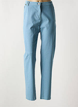 Pantalon slim bleu AGATHE & LOUISE pour femme
