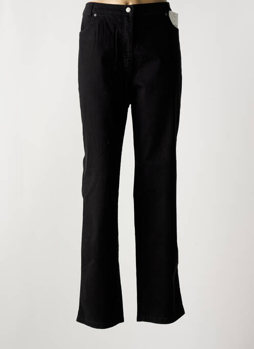 Pantalon flare stretch taille normale noir ADELINA BY SCHEITER femme
