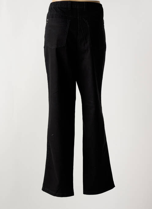 Pantalon flare stretch taille normale noir ADELINA BY SCHEITER femme