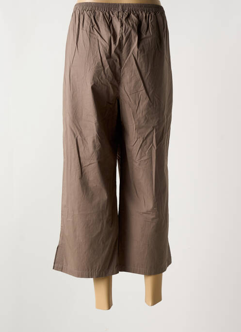 Pantacourt marron AGATHE & LOUISE pour femme