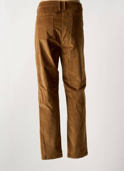 Pantalon droit marron AGATHE & LOUISE pour femme