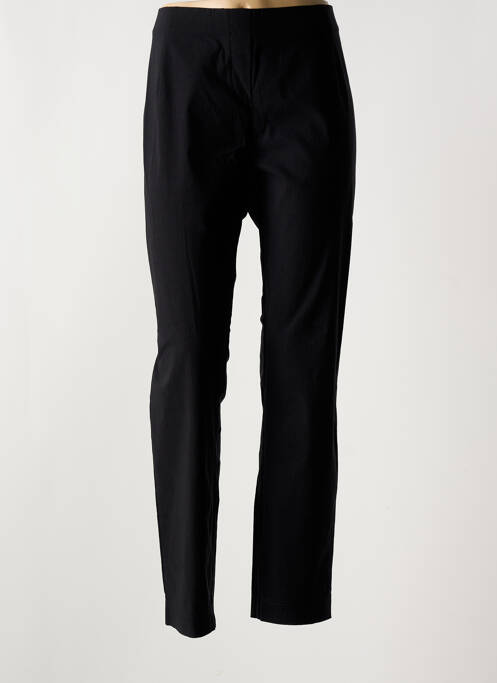 Pantalon droit noir ADELINA BY SCHEITER pour femme