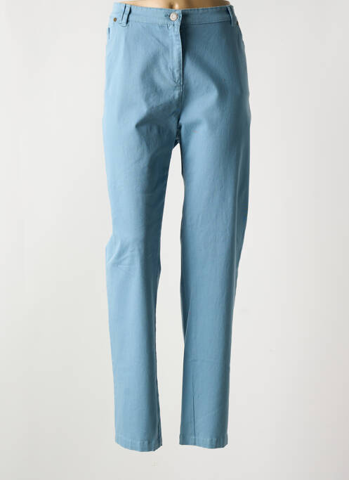 Pantalon slim bleu AGATHE & LOUISE pour femme