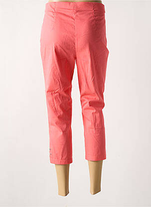 Pantacourt stretch taille normale rose ADELINA BY SCHEITER femme