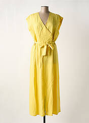 Robe longue jaune LA FEE MARABOUTEE pour femme seconde vue