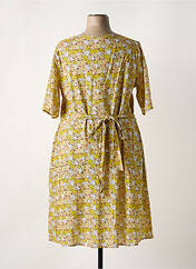 Robe mi-longue jaune AGATHE & LOUISE pour femme seconde vue