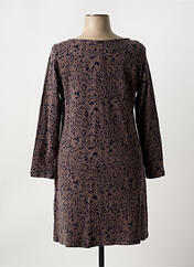 Robe mi-longue marron AGATHE & LOUISE pour femme seconde vue