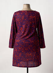 Robe mi-longue violet AGATHE & LOUISE pour femme seconde vue