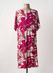 Robe mi-longue violet CHALOU pour femme seconde vue