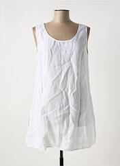 Tunique sans manche blanc AGATHE & LOUISE pour femme seconde vue