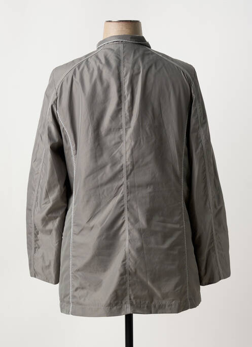 Imperméable fermeture zippée sur le devant sans capuche gris CHALOU femme