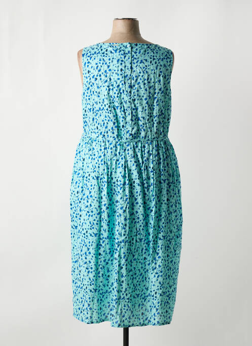 Robe mi-longue sans manche sans manche bleu AGATHE & LOUISE femme