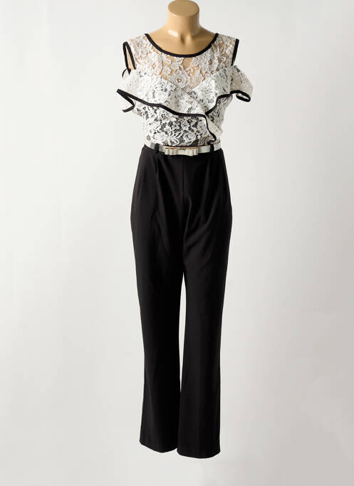 Combi-pantalon noir RINASCIMENTO pour femme